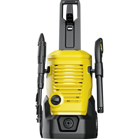 Kärcher K 5 WCM Premium Home Hochdruckreiniger (Gelb Schwarz, mit Schmutzfräse, Schlauchtrommel und Flächenreiniger)