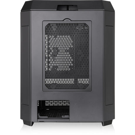 Thermaltake The Tower 600 Midi-Tower-Gehäuse (schwarz | 4x USB-A | 1x USB-C | gehärtetes Glas)
