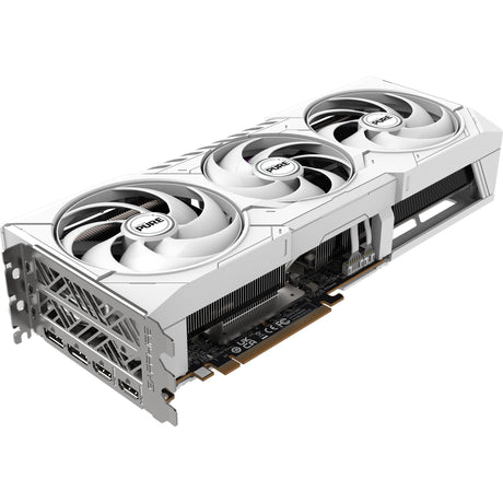 Sapphire Radeon RX 9070 XT Pure Grafikkarte (Weiß, 2x Display Port, 2x HDMI 2.1, Rdna4)