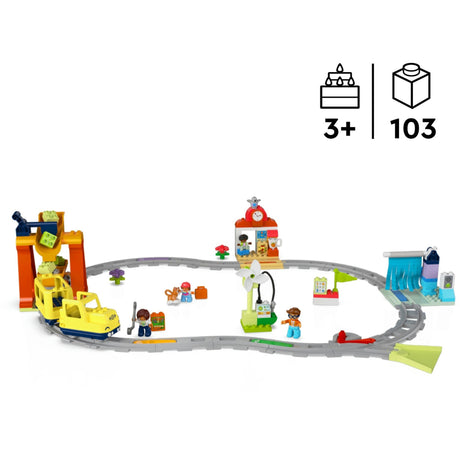 Lego Duplo Town 10428 großer interaktiver Nachbarschaftszug