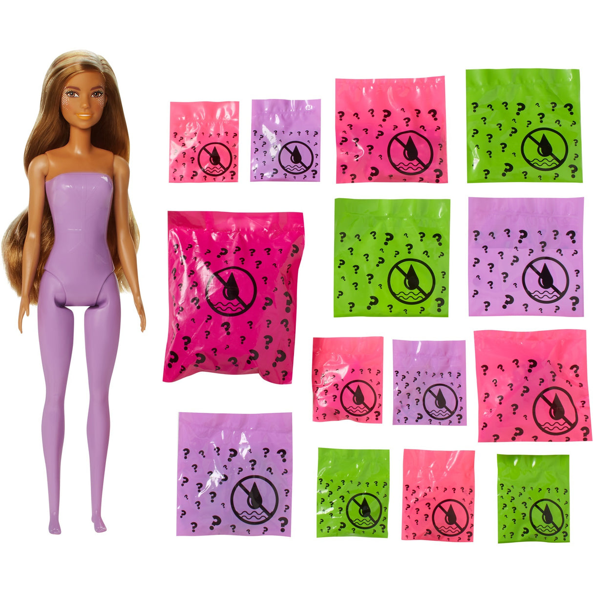 Mattel Farbe enthüllen Fantasy Fashion Mermaid