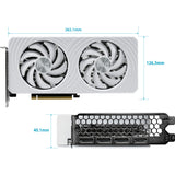 Palit Geforce RTX 5060 Ti OC weiß 8 GB Grafikkarte (weiß, DLSS 4, 3x Display Port, 1x HDMI 2.1)