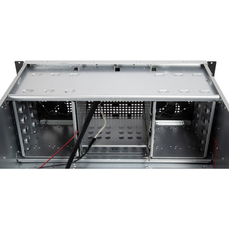 Inter-tech 4u 40248 Rackgehäuse (schwarz | 2x USB-A)