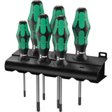 Wera 367 6 Schraubendreher-Set Kraftform Plus (schwarz grün, 6-teilig)