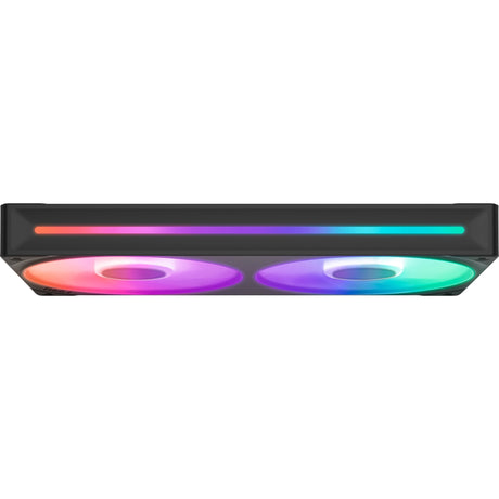 Nzxt f240 RGB Core Gehäuselüfter (schwarz, 2 Stück, 240 x 120 x 26 mm)