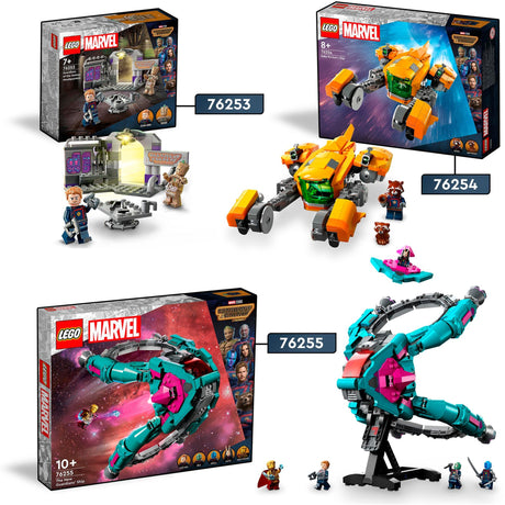 Lego Marvel – Bauspielzeug „Wächter des Hauptquartiers der Galaxie“ (76253)