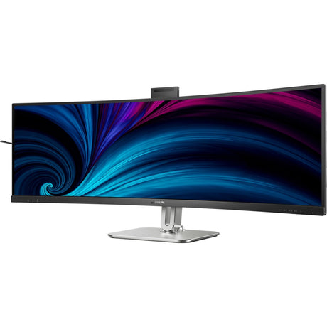 Philips 49b2u6900ch 48,8 gebogener Ultrawide-Monitor (Dunkelgrau-Silber, 2x HDMI, Display-Port, 4x USB-A, 3x USB-C, RJ-45)