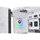 Thermaltake View 51 tg Snow Argb Edition Midi-Tower-Gehäuse (weiß | 4x USB-A | 1x USB-C | RGB | Fenster)