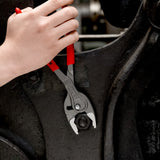 Knipex Twingrip, Front- und Seitengriffzange (rot)