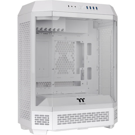 Thermaltake the tower 600 - snow midi tower behuizing (wit | 4x usb-a | 1x usb-c | tempered glass)