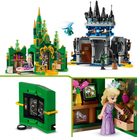 Lego® Wicked Emerald City und Kiamo Ko Castle, Bauset – 75689