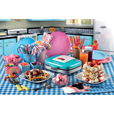 Ariete Party Time Waffeleisen 1973 01 (hellblau)