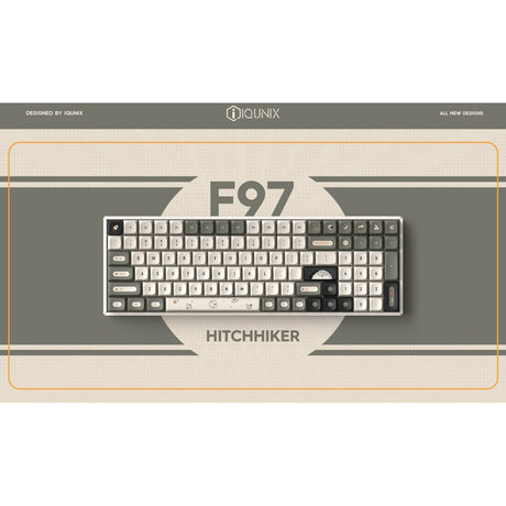 Iqunix F97 Hitchhiker Wireless mechanischer Tastatur