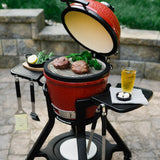Kamado Joe Joe Jr-Kar mit Seitentischen
