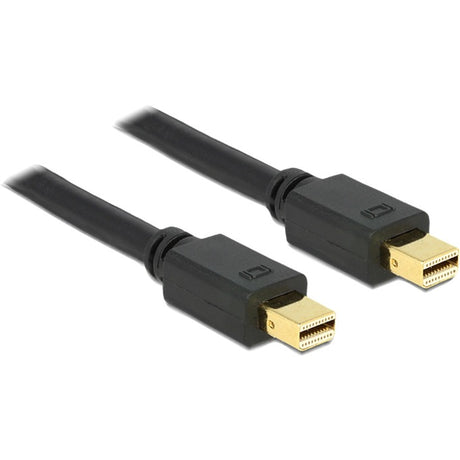 Delock Mini Displayport 1.2 Kabel (schwarz, 1,5 Meter)