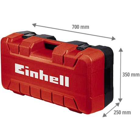 Einhell Koffer E-Box L70 35 – zur universellen Aufbewahrung – max. Belastbarkeit: 50 kg – Polsterung aus weichem Schaumstoff – spritzwassergeschützte Ausführung – ergonomischer Griff