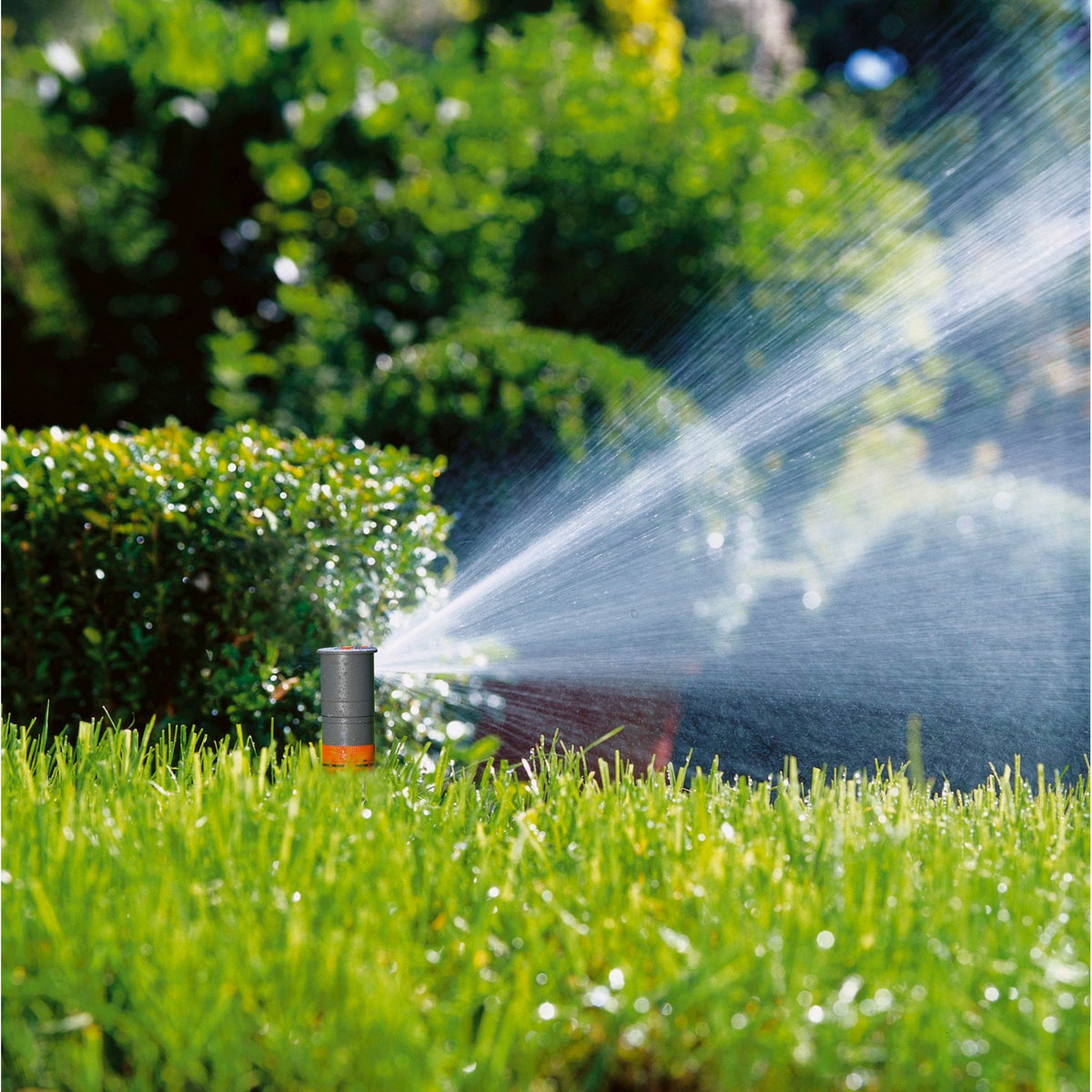 Gardena Versenk-Turbinensprinkler T380 Sprinkler (grau, 8205-29)