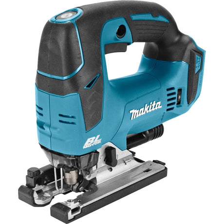 Makita 18 v jigsaw d-handle djv182zj (blue black, without battery and charger, in mbox)