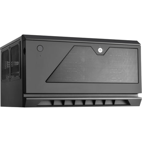 Silverstone CS381b v1.1 Rackgehäuse (schwarz | 2x USB-A 3.2 (5 Gbit s) | 2x Audio)