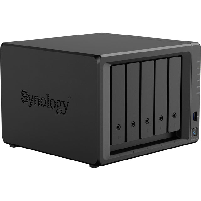 Synology diskstation ds1525neo+ nas (zwart, 2x lan, usb)