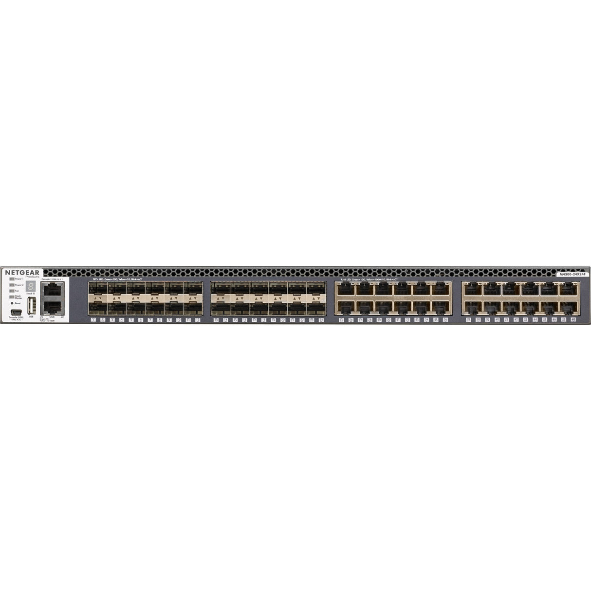 Netgear prosafe m4300-24x24f switch