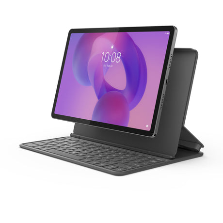 Lenovo Folio-Tastatur für Ideatab (Dunkelgrau, Be-Layout (AZERTY), Pogo-Pin)