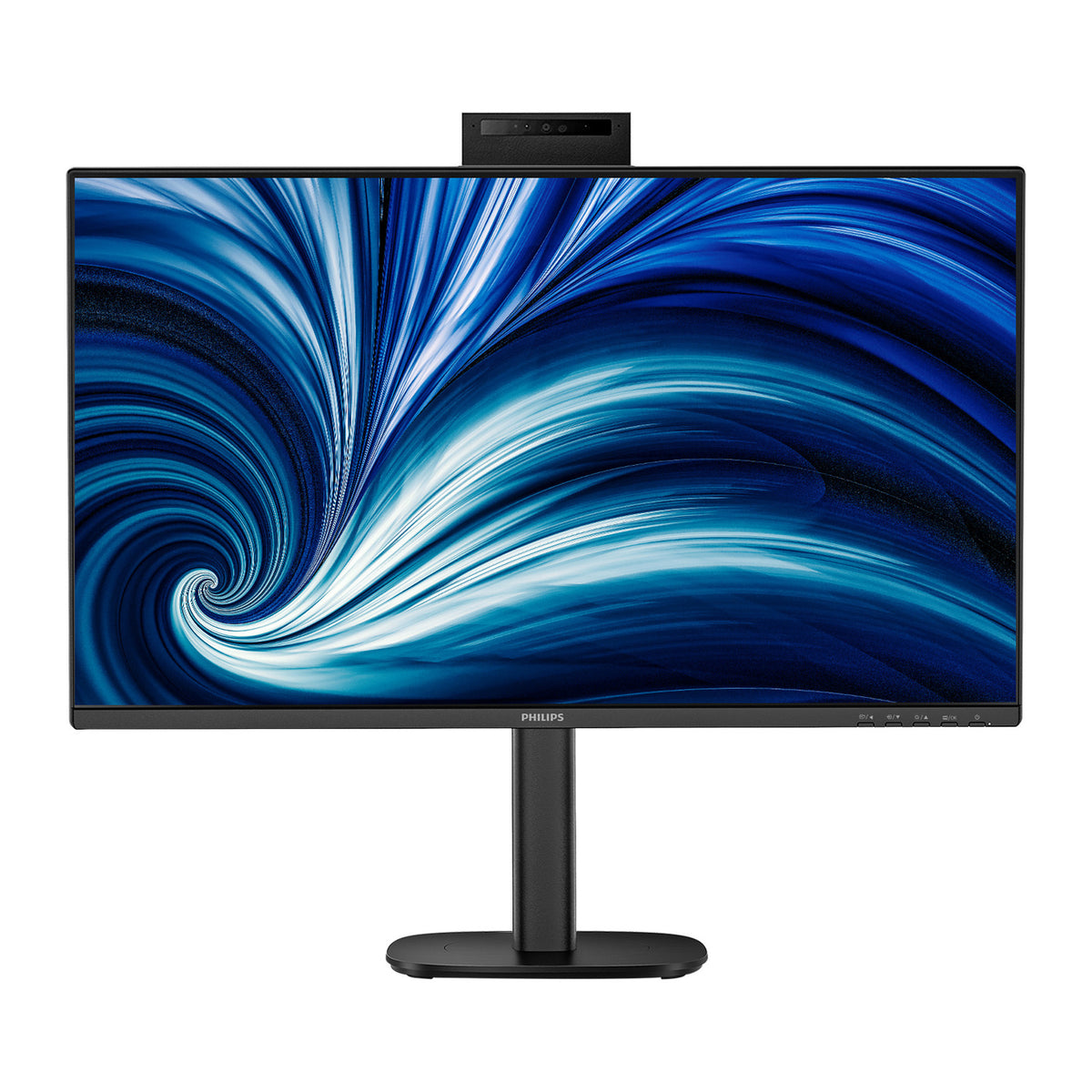 Philips 27b2n3500jh 00 27 monitor (zwart, 1x displayport, 2x hdmi, 1x usb-c, 4x usb-a, 120 hz, webcam)