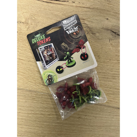 White Goblin Games unübertroffene Abenteuer: Deluxe-Tokens-Brettspiel (Erweiterung, Niederländisch, 1 – 4 Spieler, 20 Minuten, ab 10 Jahren)