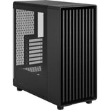 Fractal Design North – Momentum Edition Midi-Tower-Gehäuse (schwarze Holzfarbe | 2x USB-A | 1x USB-C | gehärtetes Glas)