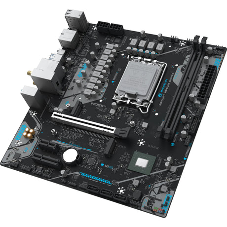 Maxsun ms-esport b860m sniper wifi socket 1851 moederbord (zwart, raid, 2.5 gb-lan, wlan, bt, sound, µatx)