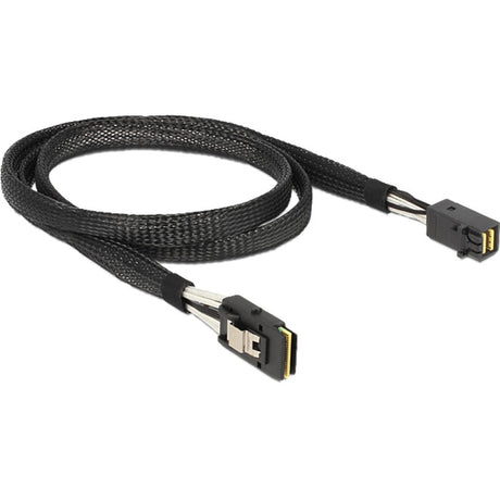 Delock Mini SAS HD SFF-8643 > Mini SAS SFF-8087 Adapter (schwarz, 1 Meter)
