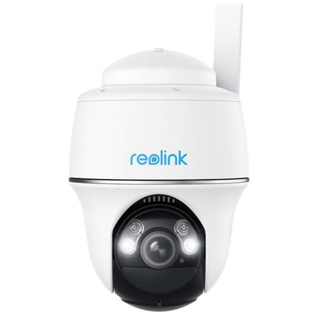 Reolink 2K 4MP kabellose 4G-PT-Kamera, mit intelligenter Erkennung (weiß, G430-Solar-W)