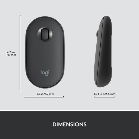 Logitech mk470 schlankes kabelloses Desktop-Set (schwarz, US-internationales Layout (QWERTZ), Scherenschalter, 100 %, 1000 dpi)