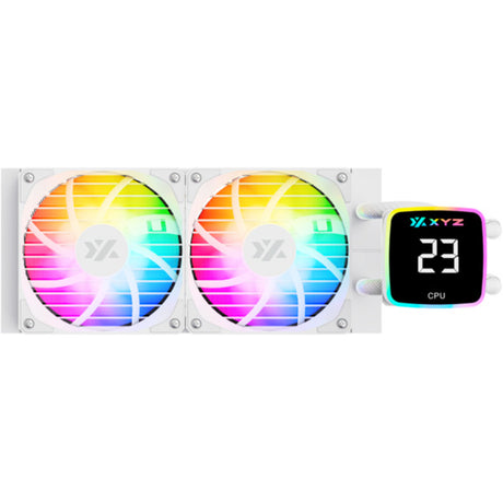Xyz PC Gear Aquapulse AIO 240 Wasserkühlung (weiß, argb, pwm)