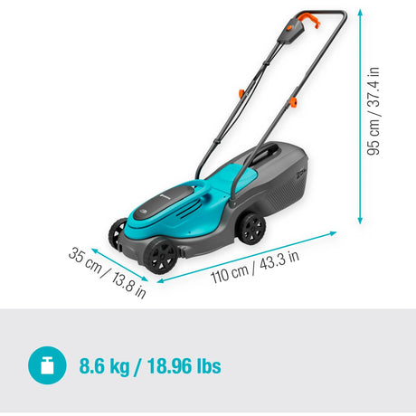 Gardena Powermax 30 18V P4A Read Rasenmäher Akku inkl. Ladegerät 18 V Schnittbreite max. 300 mm
