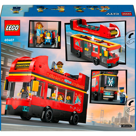 Lego City Touristischer roter Doppeldeckerbus – 60407