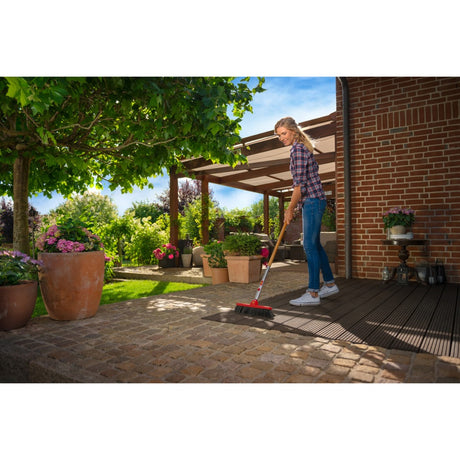 Wolf-Garten Multi-Star HB 350 m Besen (rot schwarz)