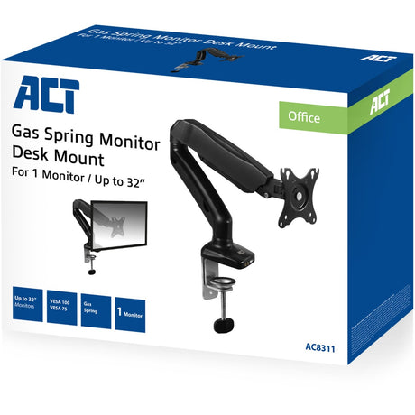Monitorarm Act Black AC8311