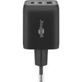 Goobay USB-C Schnellladegerät Nano (65 W) und USB-C Textilkabel