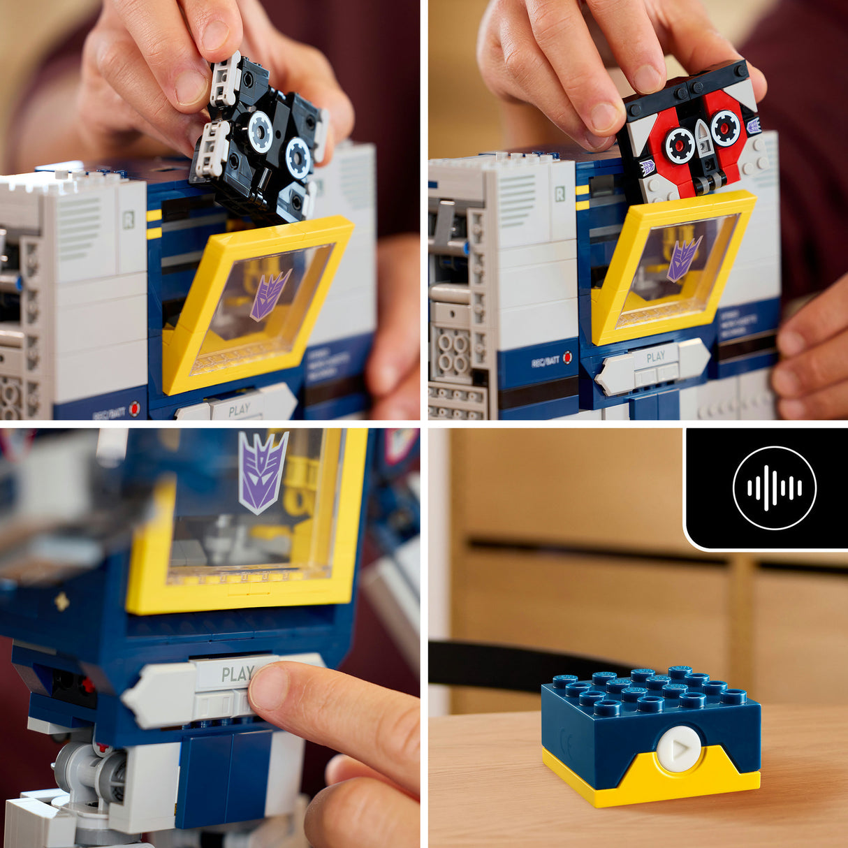 Lego® Icons Transformers: Soundwave – Transformers-Sammlung – 10358