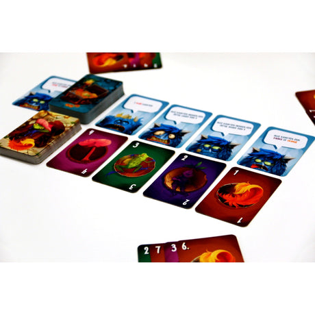 White Goblin Games Cahoots Kartenspiel (Niederländisch, 2 – 4 Spieler, 20 Minuten, ab 8 Jahren)