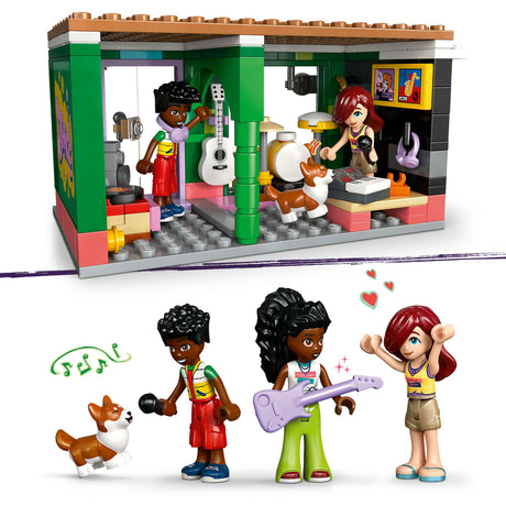 Lego Friends Musikladen und Wohnbausatz für Kinder – 42653