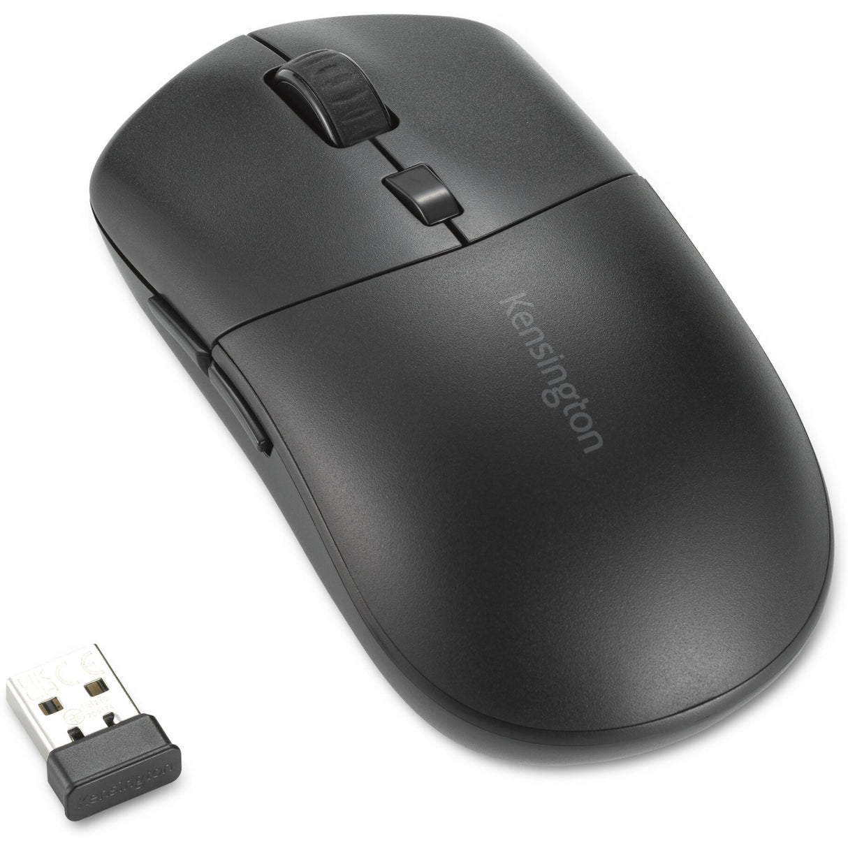 Kensington My430 EQ wiederaufladbare Maus (schwarz, 1000–2400 dpi, 2,4 GHz, Bluetooth)