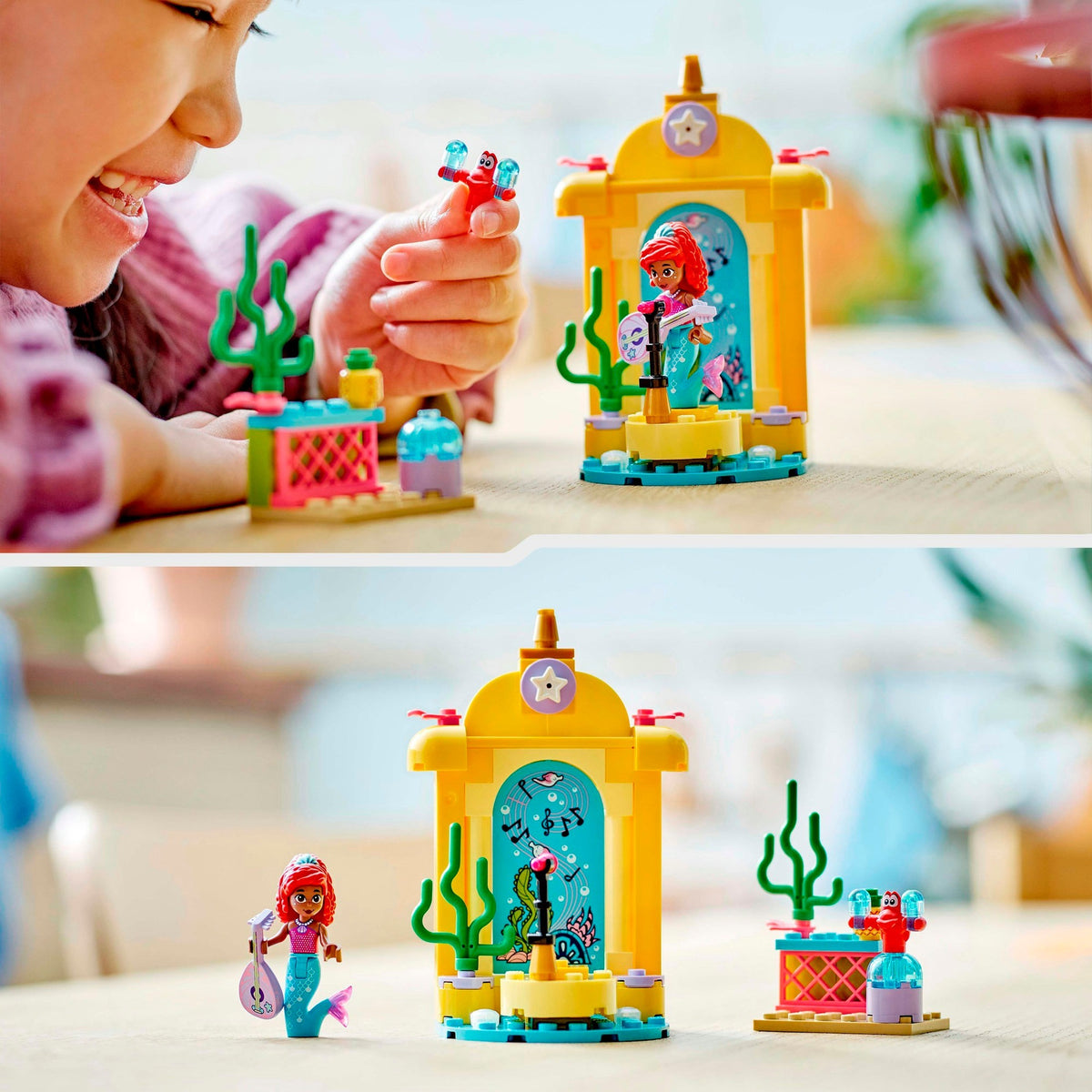 Lego Disney Princess – Bauspielzeug „Arielles Musikbühne“ (43235)