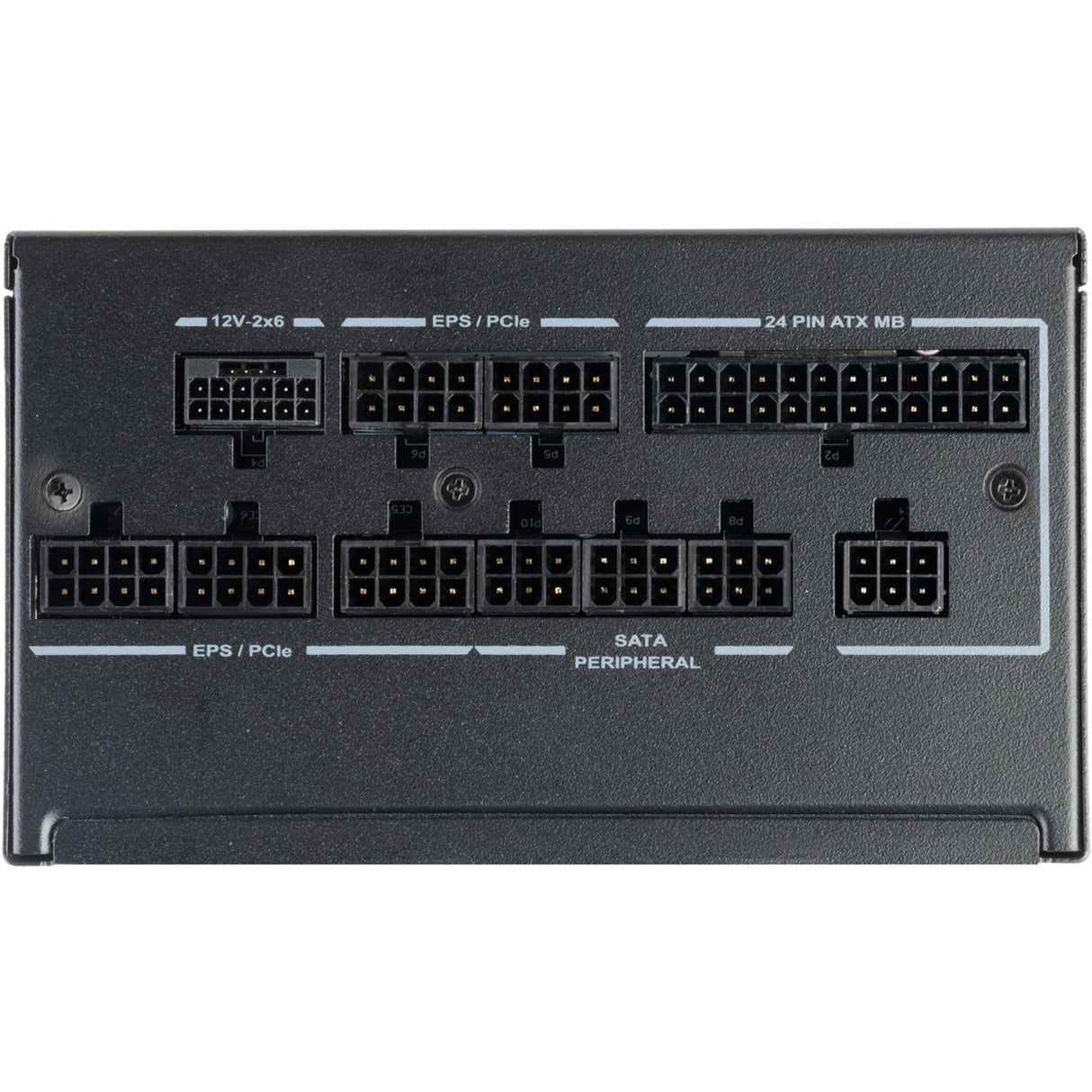 Silverstone hela 1000rz modulaire 1000 watt voeding (zwart, 1x 12v-2x6, 5x pcie)