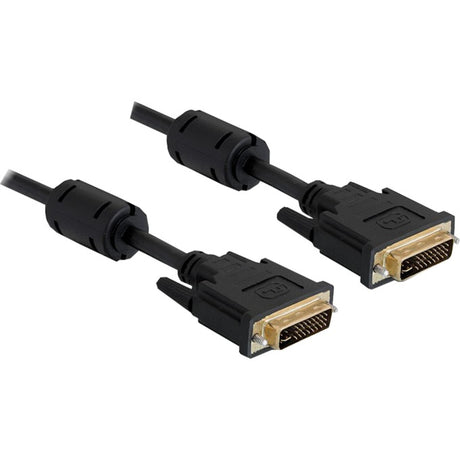 Delock DVI 24+5 Kabel (schwarz, 1 Meter)