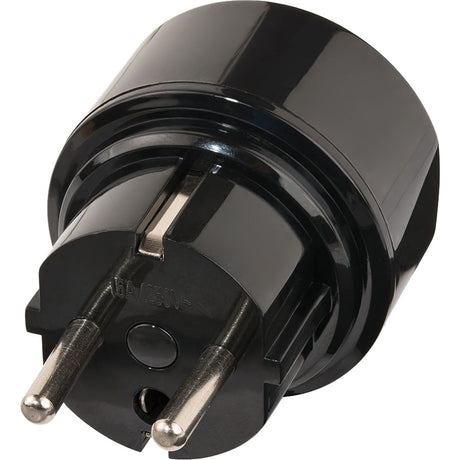 Brennerstuhl Reisestecker-Reiseadapter (Reisestecker-Adapter für: Euro-Steckdose und Australien-, China-Stecker) schwarz