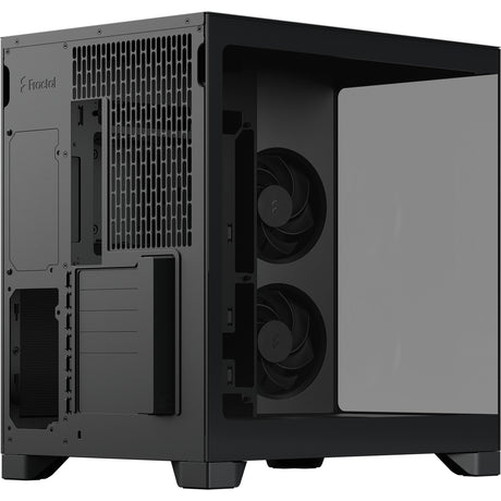 Fractal Design Pop 2 Vision Midi-Tower-Gehäuse (schwarz | 1x USB-A | 1x USB-C | gehärtetes Glas)