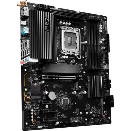 Asrock Z890 Pro-A WiFi Sockel 1851 Motherboard (schwarz, RAID, 2,5 GB-LAN, WiFi 6e, BT, Sound, ATX)