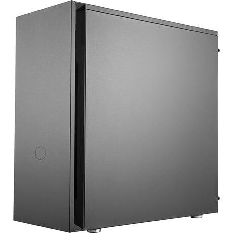 Cooler master silencio s600 midi tower behuizing (zwart | 2x usb-a | tempered glass)